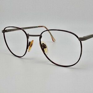 *SOLD* Silhouette M7207/43 V6054 Tortoise Silver Eyeglasses Frame w/ Flexhinge